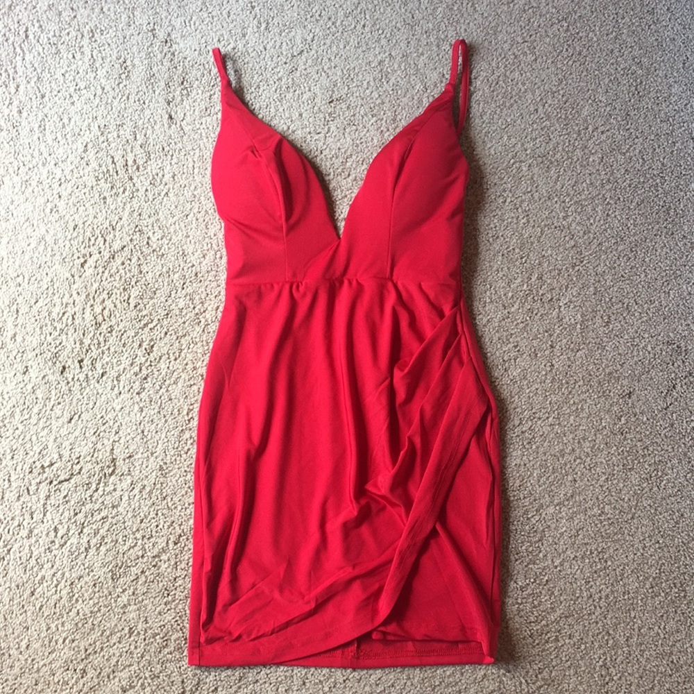 Red “love on top” dress. NWT&never been worn.